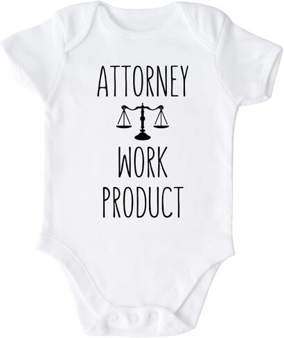 Attorney Work Product Baby Onesie® Kids Shirt for Lawyer Graduation Lawyer Parents 443 in Saudi Arabia