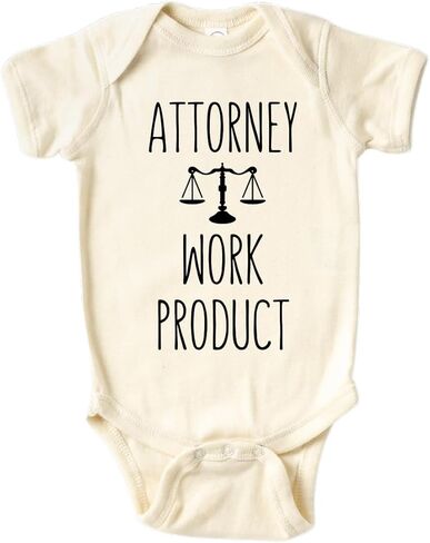 Attorney Work Product Baby Onesie® Kids Shirt for Lawyer Graduation Lawyer Parents 443 in Saudi Arabia