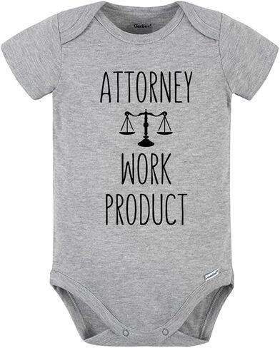 Attorney Work Product Baby Onesie® Kids Shirt for Lawyer Graduation Lawyer Parents 443 in Saudi Arabia