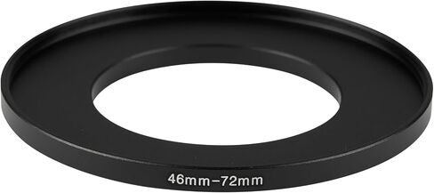 46mm to 72mm Step-Up Ring Adapter,46mm to 72mm Step Up Filter Ring,for All Brands UV ND CPL Metal Stepping Up Ring Adapter Filter (46mm to 72mm) in Saudi Arabia