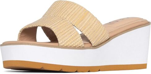 NYDJ Women's Raizy Jute Wedge Sandal in Saudi Arabia