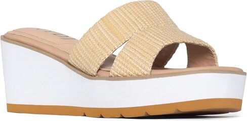 NYDJ Women's Raizy Jute Wedge Sandal in Saudi Arabia