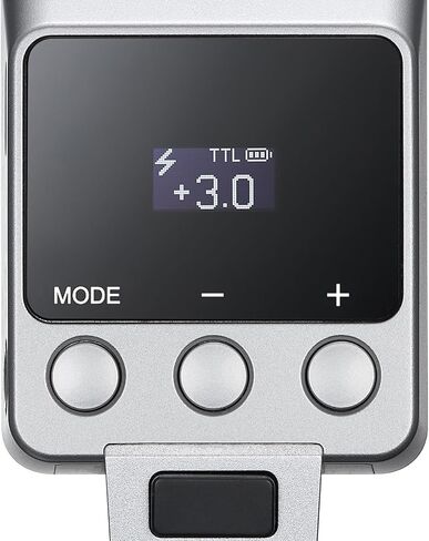 فلاش Godox iT22-F لـ Fujifilm، فلاش TTL صغير مع شاشة بديهية، إعادة تدوير 1.5 ثانية، 700 ومضة طاقة كاملة مع بطارية مدمجة للشحن USB-C فلاش جيب محمول (فضي) in Saudi Arabia