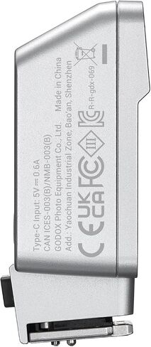 فلاش Godox iT22-F لـ Fujifilm، فلاش TTL صغير مع شاشة بديهية، إعادة تدوير 1.5 ثانية، 700 ومضة طاقة كاملة مع بطارية مدمجة للشحن USB-C فلاش جيب محمول (فضي) in Saudi Arabia
