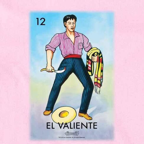 Pop Threads El Valiente The Brave One Card Mexican Bingo Infant Baby Boy Girl Bodysuit in Saudi Arabia