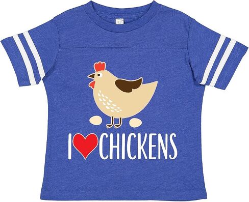 تي شيرت للأطفال الصغار من Inktastic Chickens لطيف على شكل حيوانات المزرعة in Saudi Arabia