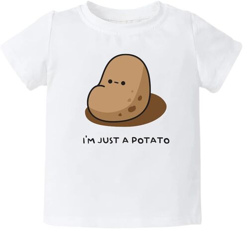 I'm Just A Potato Baby Bodysuit, Newborn Outfit, Baby Clothes, Gift for Children in Kuwait