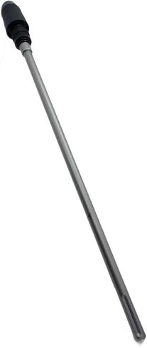 20-inch SDS Max Extension Shaft with Quick-Change Collet Adapter | 16-1/4" Effective Reach, Concrete Drilling & Hard-to-Access Areas, 40CR Alloy Steel Construction in Saudi Arabia