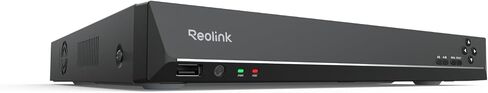 REOLINK 36CH Network Video Recorder for Home Security Camera System Bundle, Work with 16MP/12MP/4K/8MP/5MP/4MP REOLINK PoE Security Camera, No HDD Included, RLN36 with NVR Bracket in Saudi Arabia