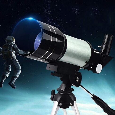 Monoculars Telescope, Telescope for Adults Astronomy，70mm Astronomy Refractor Telescope with Adjustable Tripod，with Low Light ，with Tripod & Fin in Saudi Arabia