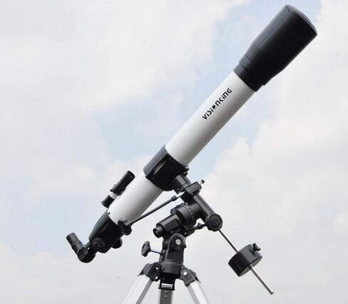 Monoculars Telescope, Refraction Astronomical Telescope， Monocular， Equatorial Space Search Star HD Telescope with Tripod Beginner Level Stargazing in Saudi Arabia