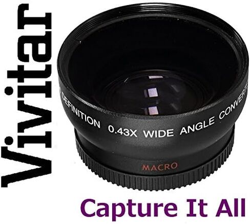 عدسة Pro Hi Def واسعة الزاوية مع ماكرو لكاميرا Canon EOS M6 M50 (متوافقة مع 49 ملم) in Saudi Arabia