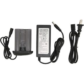 DC Coupler Kit EL18 Compatible with D4 D4S D5 D6, External Dummy Battery with Power Supply Adapter, Continuous for Studio, Improve Work Efficiency (US Plug 100‑240V) in Saudi Arabia
