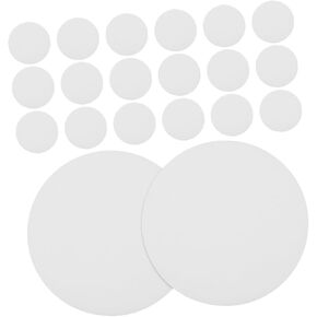 DECHOUS 20Pcs LED Downlight Diffusion Plates Round Lamp Shading Tools for Even Light Distribution Easy Installation Light Covers for Ceiling Fixtures Enhances Lighting Atmosphere in Kuwait