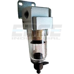 COMPRESSED AIR IN-LINE MINI PARTICULATE FILTER / WATER TRAP, 1/4" NPT, 5 MICRON in Saudi Arabia