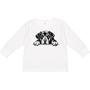 inktastic Peeking Rottweiler Toddler Long Sleeve T-Shirt in Kuwait