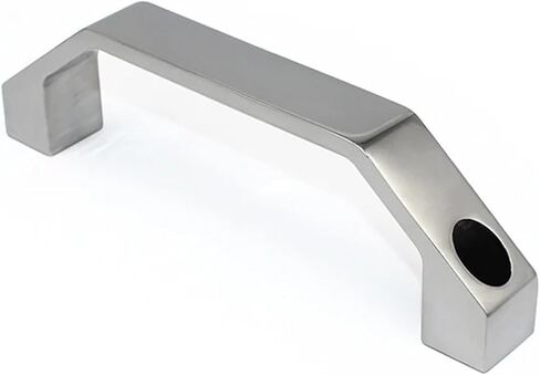 Thickened Solid 304 Stainless Steel Heavy Handle Plus Heavy Door Bow Knobs Industrial Load-Bearing Pull Handle 1Pcs(XJJ-LS100-80) in Saudi Arabia