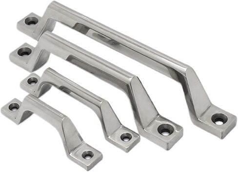 Thickened Solid 304 Stainless Steel Heavy Handle Plus Heavy Door Bow Knobs Industrial Load-Bearing Pull Handle 1Pcs(XJJ-LS100-80) in Saudi Arabia