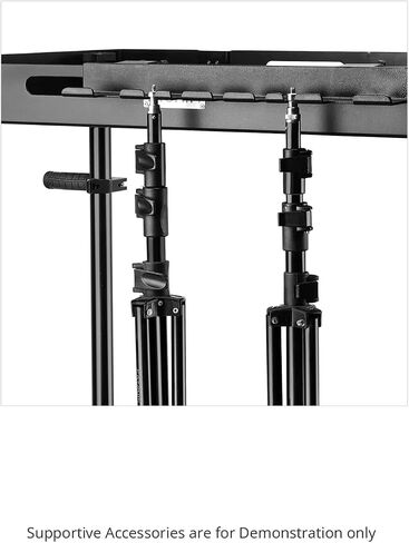 Proaim Holding Bar for Light/C-Stands & Camera Production Carts. Holding Capacity of up to 7 Stands (CT-LSHB-01) in Saudi Arabia