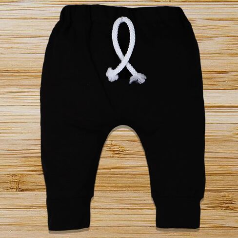 Baby Boy Clothes Newborn Fall Outfits Round Neck Letter Printed Romper+Pants+Hat 3PCS Outfits in Kuwait