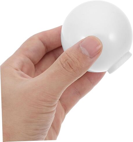 DECHOUS 6 قطع LED غلوب ضوء يغطي أباجورة الكرة المستديرة الأبيض كروية الناشرون لتوزيع الضوء مكافحة الضباب LED لمبة يغطي للإضاءة الداخلية والخارجية in Kuwait