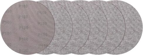 HARFINGTON 9 Inch Mesh Sanding Disc, 25pcs 40 Grit Dust Free Drywall Sandpaper Hook and Loop Sander Pads for Drywall Putty Floor in Saudi Arabia