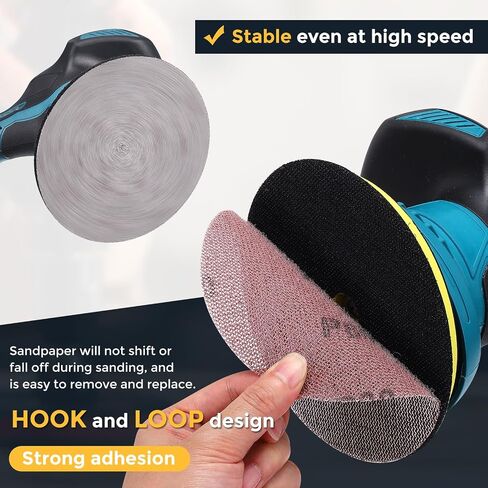 HARFINGTON 9 Inch Mesh Sanding Disc, 25pcs 40 Grit Dust Free Drywall Sandpaper Hook and Loop Sander Pads for Drywall Putty Floor in Saudi Arabia
