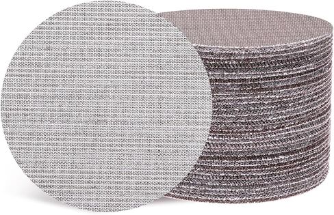 HARFINGTON 9 Inch Mesh Sanding Disc, 25pcs 40 Grit Dust Free Drywall Sandpaper Hook and Loop Sander Pads for Drywall Putty Floor in Saudi Arabia