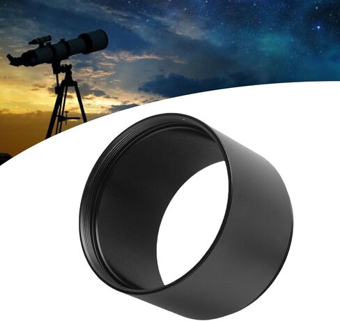 PUSOKEI M48x0.75 Extension Tube, 30mm Aluminum Alloy Telescope Accessory with Matte Anti Threads for Astronomy Photography and Camera Connection in Saudi Arabia