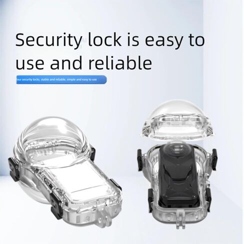 Transparency Case for Waterproof Case Diving 60m Protective Panoramic Sports Camera Antifall Invisible Protector in Saudi Arabia