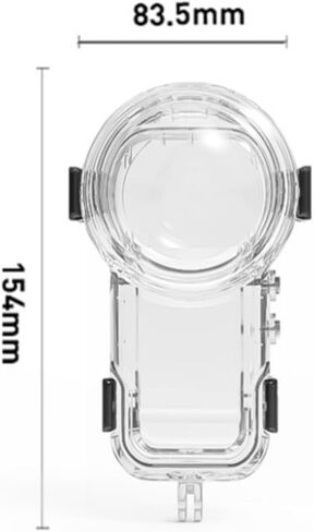 Transparency Case for Waterproof Case Diving 60m Protective Panoramic Sports Camera Antifall Invisible Protector in Saudi Arabia