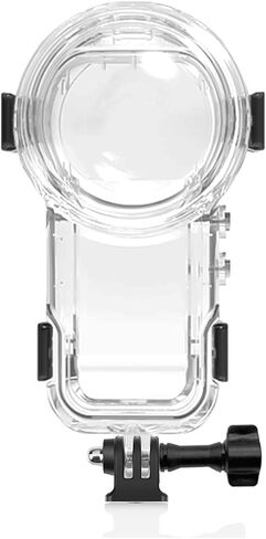 60m Waterproof Housing Dive Case for 360 Sports Camera Invisible Protective Case Scratch Resistant Lens in Saudi Arabia