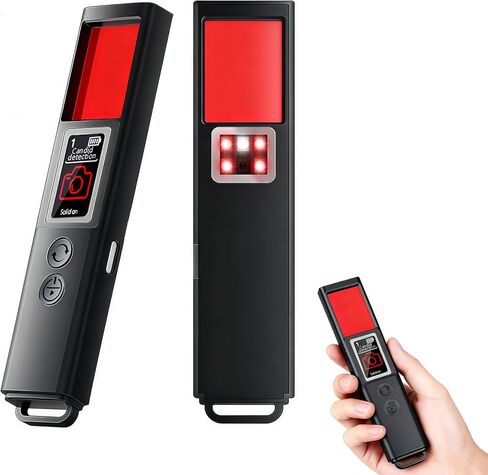 Hidden Camera Detector, Wireless Signal Scanner, Camera Finder, GPS Tracker Detector 5 Levels Sensitivity 4 Working Modes for Home, Office, Hotel, Car, Travel in Saudi Arabia