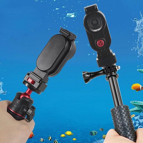 Dive Case for 360 GO 3/GO 3S Waterproof Protector Underwater 80M Diving Shell Protector Thumb Camera Accessories in Saudi Arabia