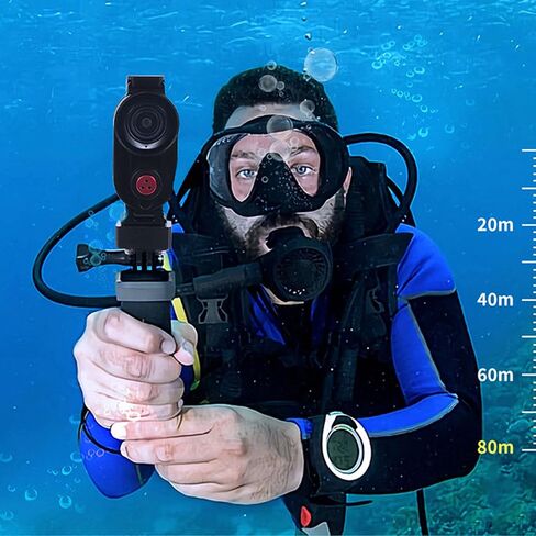 Dive Case for 360 GO 3/GO 3S Waterproof Protector Underwater 80M Diving Shell Protector Thumb Camera Accessories in Saudi Arabia