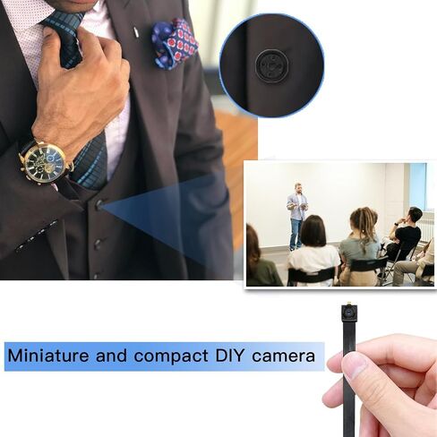 Indoor Surveillance Camera，WiFi Camera, HD 4K Camera DIY Module for Home、Office Security - Black in Saudi Arabia