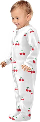Baby Girl One Piece Footie, Infant Romper Sleeper Baby Boy Play Footed, 0-24 Months in Saudi Arabia