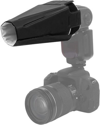 KIMISS Universal Folding Camera Top Flash Light Lamp Reflector Diffuser Black in Saudi Arabia