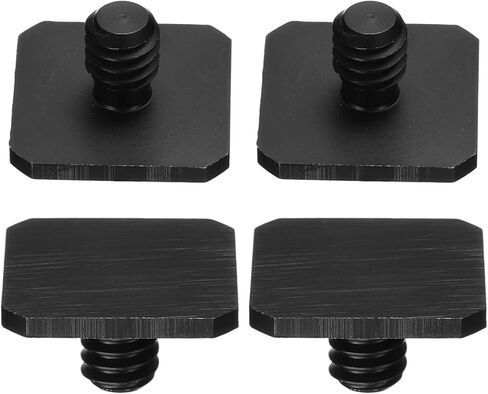 PATIKIL Hot Shoe Adapter 1/4" Male, 4 Pcs Hot Shoe Mount Adapter Camera Mount Screw Camera Video Light Converter for Microphone Holder Accessories 0.39x0.71x0.71 Inch in Saudi Arabia