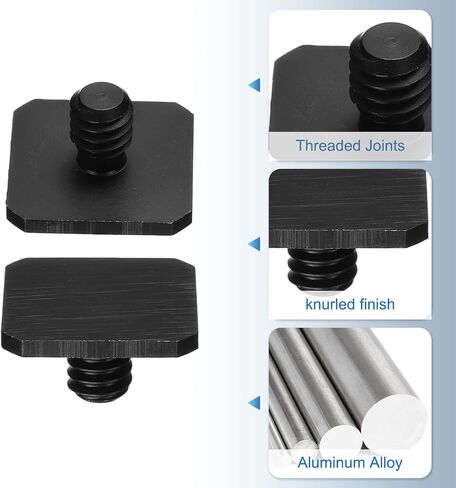 PATIKIL Hot Shoe Adapter 1/4" Male, 4 Pcs Hot Shoe Mount Adapter Camera Mount Screw Camera Video Light Converter for Microphone Holder Accessories 0.39x0.71x0.71 Inch in Saudi Arabia