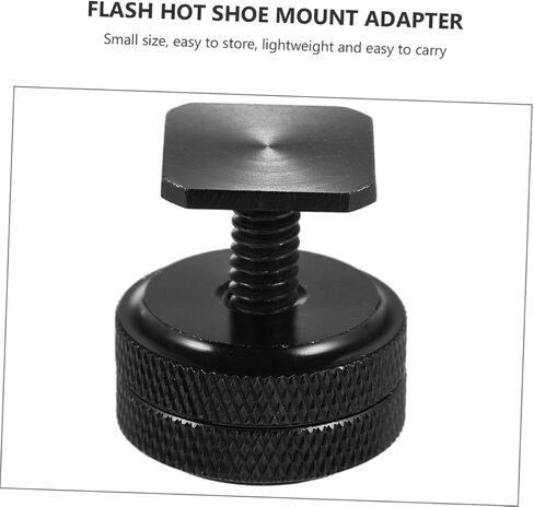 Angoily 4 PCS Hot Shoe Flash Adapter Double Screw Camera Mount Converter for DSLR Rig Flash Trigger TTL Cable Holder in Saudi Arabia