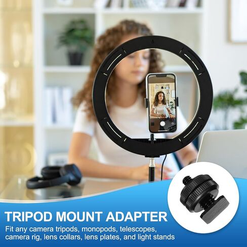 PATIKIL Hot Shoe Adapter 1/4" Male to 3/8" Male, 1 Pcs Hot Shoe Mount Adapter Camera Mount Screw Camera Video Light Converter for Microphone Holder Accessories 1.06x0.91x0.91 Inch in Saudi Arabia
