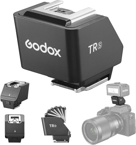 Godox TR-S TTL Camera Flash Hot Shoe Riser for Sony, Compatible with Godox iT30Pro iT20 iT22 IM20 IM22 IM30, 0-90° Tilting Head for Soft Bounce Light and Direct Flash in Saudi Arabia