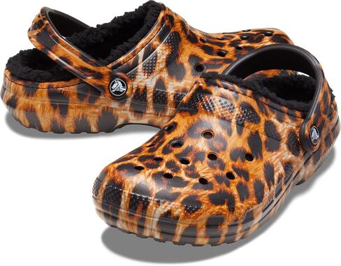 Crocs Unisex-Adult Classic Lined Graphic Animal Print Clog in Saudi Arabia