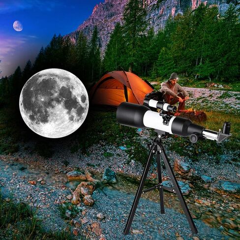 Monoculars Telescope, Roeam Astronomical Refracting Telescope Monocular Outdoor Travel Spotting Scope with Tripod for Beginners Gift Telescopes in Saudi Arabia