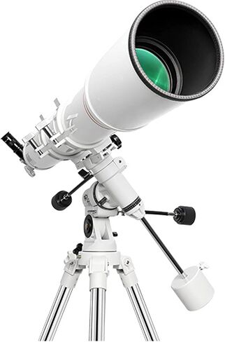 Monoculars Telescope, Telescope， Astronomy Telescope for Adults， 102mm Aperture 100mm Astronomical Refracting Telescope for Beginners with Adjustable Tripod in Saudi Arabia