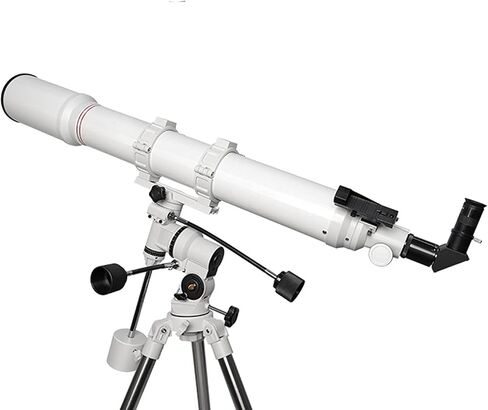 Monoculars Telescope, Telescope， Astronomy Telescope for Adults， 102mm Aperture 100mm Astronomical Refracting Telescope for Beginners with Adjustable Tripod in Saudi Arabia