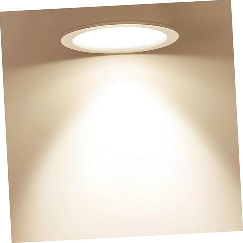 DECHOUS 20Pcs LED Downlight Diffusion Plates Round Lamp Shading Tools for Even Light Distribution Easy Installation Light Covers for Ceiling Fixtures Enhances Lighting Atmosphere in Saudi Arabia