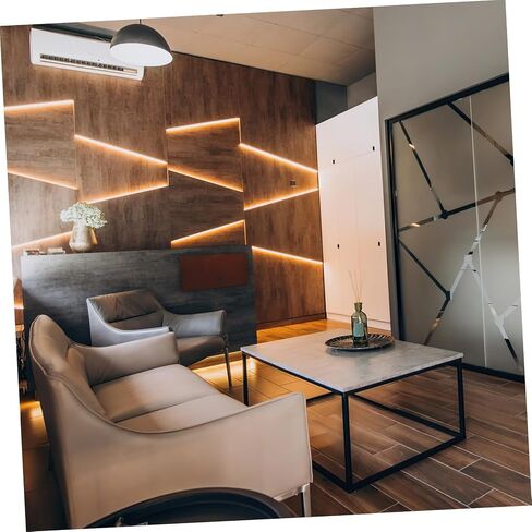 Cabilock 4 مجموعات LED على شكل حرف U الألومنيوم قناة الإسكان لأضواء الشريط غطاء قناة LED مقاوم للماء مع الناشر سهلة التركيب تركيب الملحقات in Kuwait