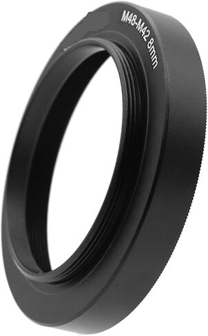 M48 (F)-M42 (M) Telescope Adapter Ring M48x0.75 to M42x0.75 Female to Male Thickness 5mm / 6mm / 7mm / 8mm Excellent(8mm) in Saudi Arabia